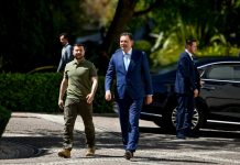 Montenegro reafirma apoio de Portugal à Ucrânia no 35.º aniversário da independência